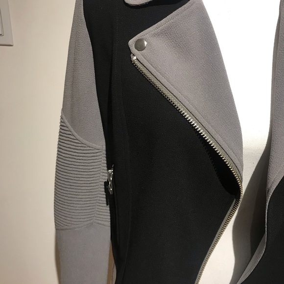 Aritzia moto blazer in black and grey - Picture 2 of 5